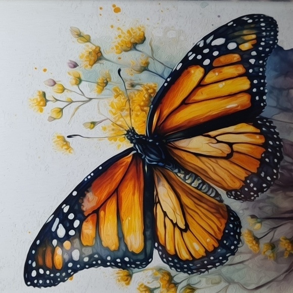 Monarch Butterfly Framed Art Print - Picture 4 of 10